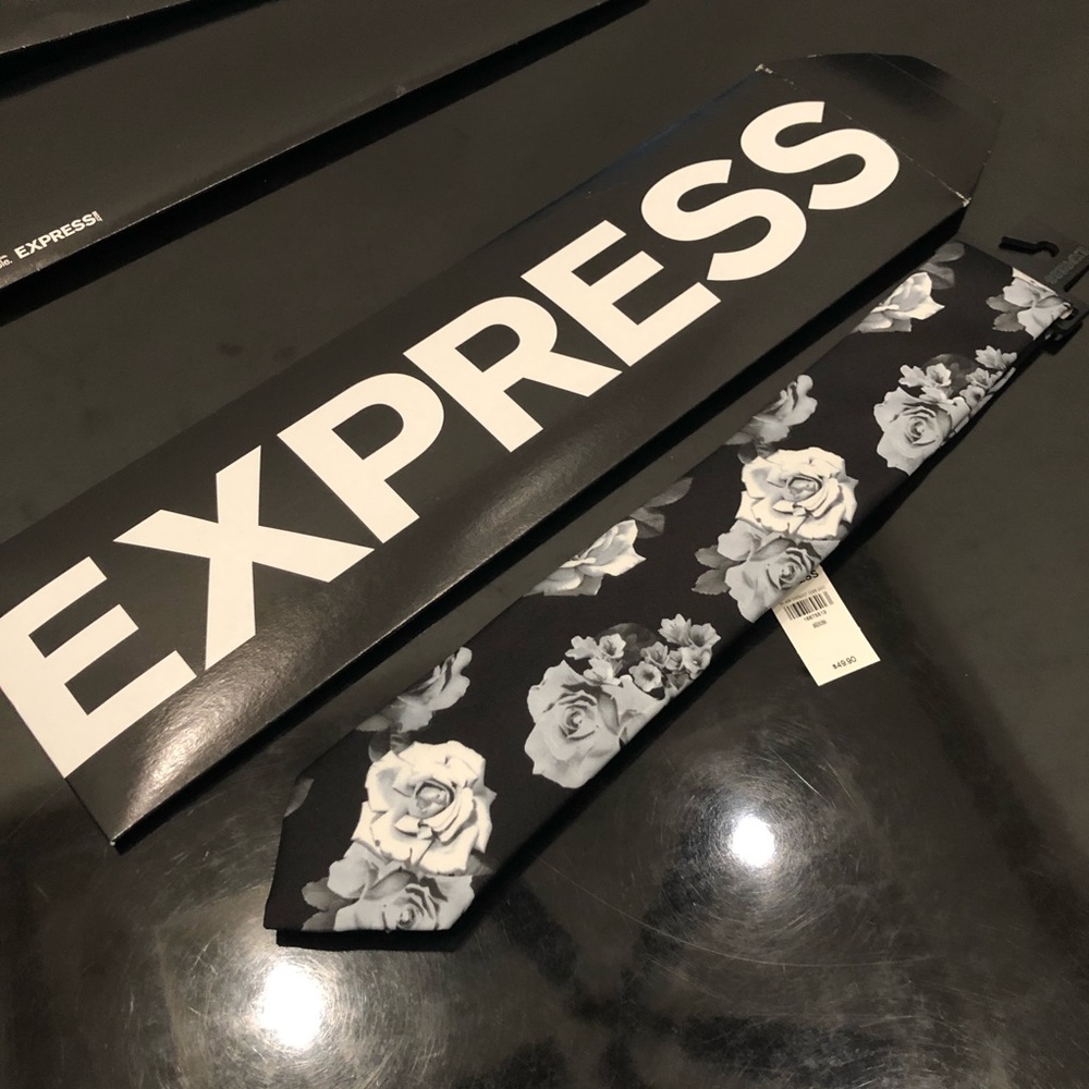 Men’s Floral Tie - Express